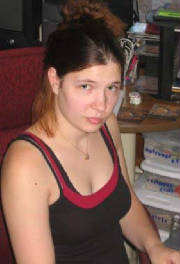 so cute with her hair like that